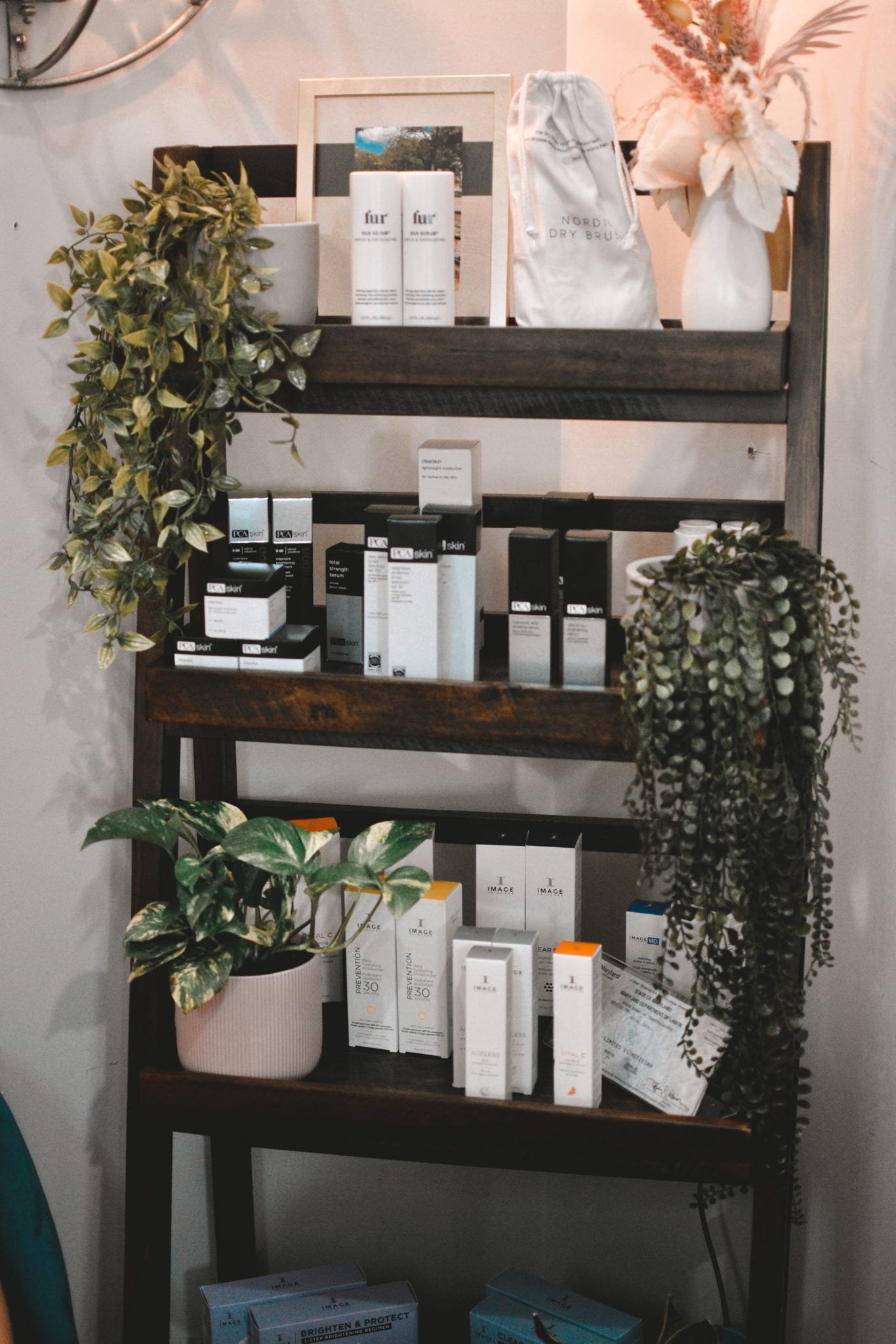 Private treatment room at Drip’n Wax & Spa, Nottingham Maryland