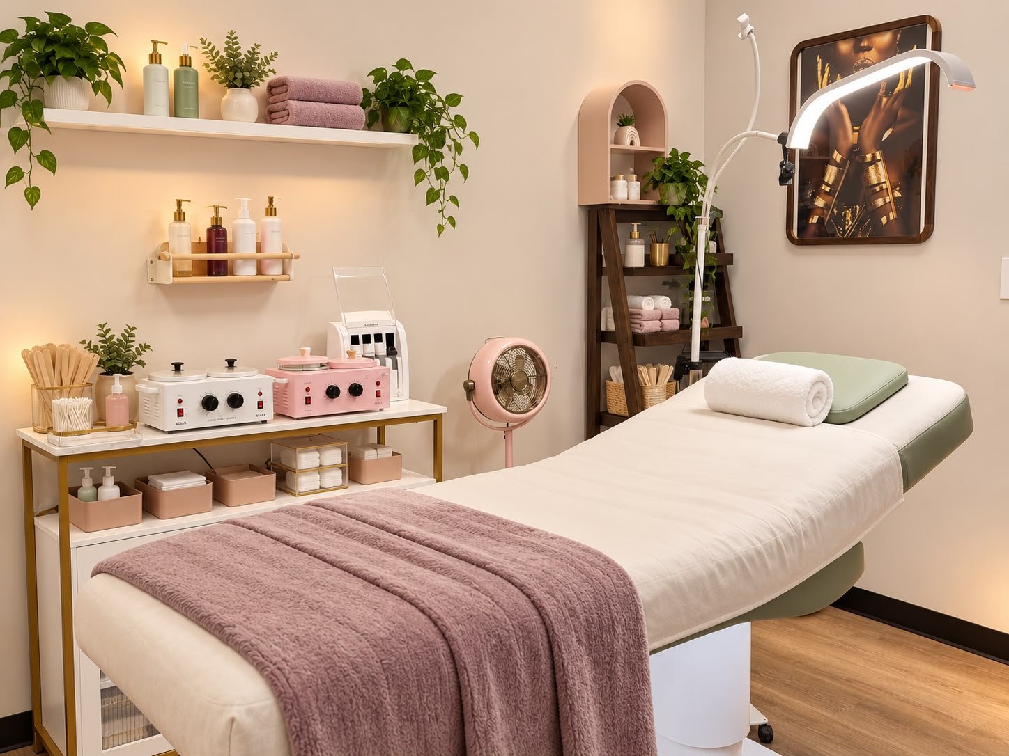 Always this tidy at Drip’n Wax & Spa